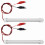 LED Interior Light Bar Strip 12V 2-Pack Cold White 1