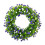 Couronne de printemps à suspendre, style champêtre, 33 cm 2