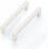 Cabinet Handles White Square 5 Inch 5 Pack 1