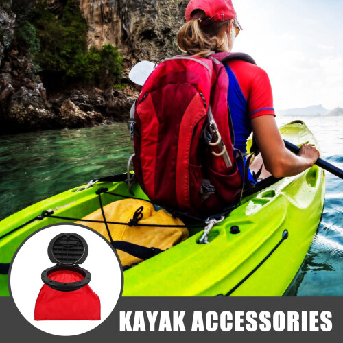 HOMEMAXS Kayak Round Hatch Lid Waterproof Compartment 2