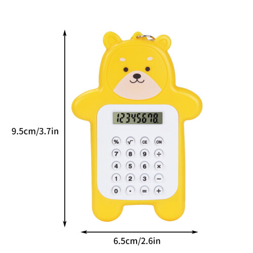 Calcolatrice base Bear a batteria (1 pezzo) 1