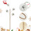 Silver Christmas Ball Ornament 40cm Sequin Mirror Decor 4