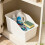 Aufbewahrungsbox mit Rollen, Schrankorganizer-Korb 5