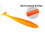 Esche artificiali morbide a forma di verme con coda a T, 10 pezzi 3