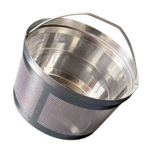 304 Stainless Steel Coffee Filter Basket Fine Mesh Reusable