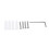 EBTOOLS Bathtub Handrail Brass Safety Grab Bar 8