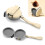 Round Retro Folding Sunglasses Polarized with Case 4