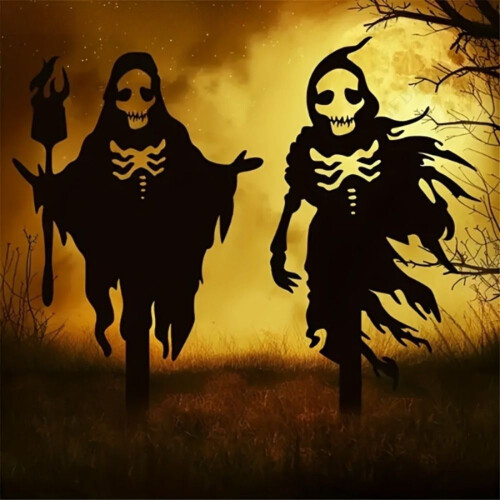 Halloween-Dekorationsfigur als Gartenstecker 2
