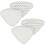 Washable Steam Mop Pads for Bissell PowerEdge 4 Pack 1
