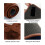 Tapis de bain antidérapant marron 51 x 79 cm 6