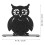 Porte-serviettes en forme de hibou, compact, pour table 5