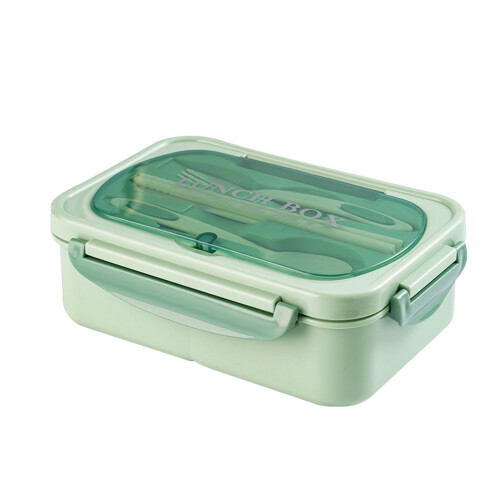 Boîte à lunch isotherme, compatible micro-ondes, étanche, 2 compartiments 1