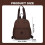 Χακί Σακίδιο Πλάτης Κομψό Μεγάλης Χωρητικότητας για Εργασία και Ταξίδια 3