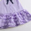 Mädchenkleid, kurzärmelig, geknöpft, akademischer Stil 8