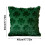 Ensemble de 4 housses de coussin pour la Saint-Patrick, 45 x 45 cm, vertes 3