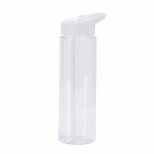 Water Bottle BPA-Free Clear 24 oz with Straw