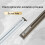 Rail de plafond en aluminium pour rideaux, blanc, 130 cm 4