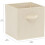Bacs de rangement cubiques avec poignées, pliables en tissu 2