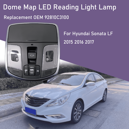 LED Dome Map Reading Light for Hyundai Sonata LF 2015-2017 1