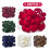 Velvet Flocked Christmas Ornaments Brown 36Pcs 1
