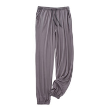 Men's Lightweight Pajama Pants Solid Color Loose Fit