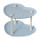 Cupcake Stand Round 2-Tier Blue 2