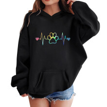 Girls Pullover Hoodie Sweatshirt with Pocket, Long Sleeve