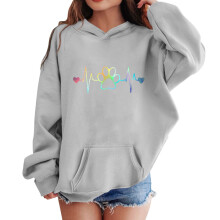 Girls Pullover Hoodie Sweatshirt with Pocket Long Sleeve