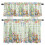 Easter Kitchen Curtains and Valances Set Green Plaid 1