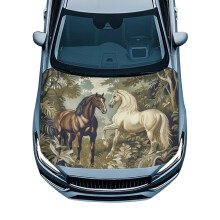 Western Horse Car Hood Cover Universal All-Season Protection