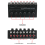 6-Channel Passive Stereo Audio Mixer Portable Low-Noise 2