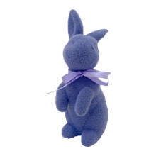 Easter Bunny Foam Ornaments Purple Lightweight Decor