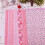 Cotton Fabric Pink Assorted 1 Yard 8