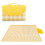 Picnic Blanket Waterproof Sandproof Yellow Foldable Portable 1