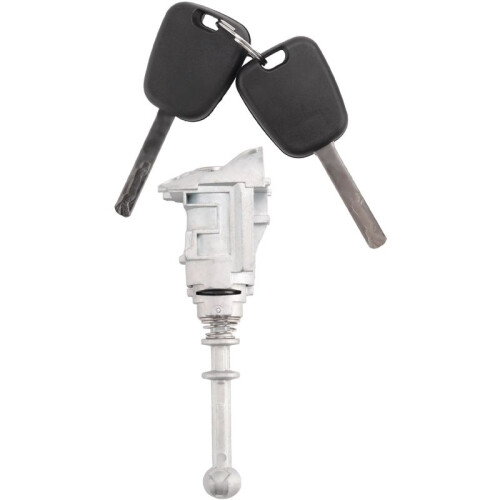 2X Front Left Door Lock Cylinder  with 2 Keys for  407  C4 2004-2011  2006-2008 1