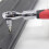 Chave de Catraca de 1/4" com Cabeça Flexível de 180 Graus e 72 Dentes, Reversível e Extensível de 17 A 22 cm. 4
