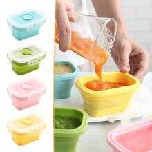 Baby Food Storage Box Set 4-Piece Sealed