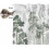 Ensemble de rideaux de cuisine Green Forest style rustique 3 pièces 5