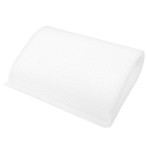 White Plastic Mesh Grid Sheets DIY Bookmarks 10 Pieces