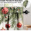 Christmas Kitchen Curtains White Branches Balls Theme 6