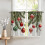 Christmas Kitchen Curtains White Branches Balls Theme 5
