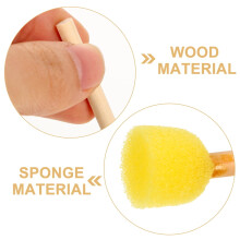 Round Sponge Brushes for Acrylic Painting 6 pcs