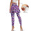 Women's Leopard Print Skort Leggings Polyester Spandex 1 pc 3