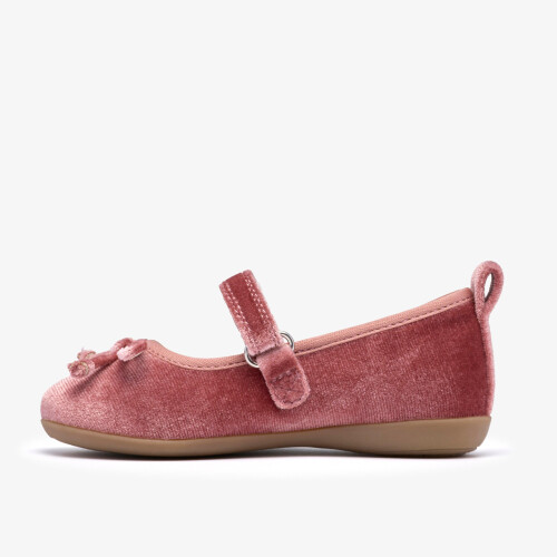 Clarks Charm Tap T. Dusty Pink 2