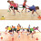Stretchy Exercise Band Flannel 7.87 Feet 7