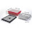 Stackable Aluminum Foil Pan Organizer with Storage Case 3