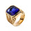 Men's Stainless Steel Masonic Ring Silver Red Size 7-13 5