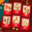 Red Envelopes with Cartoon Horse Designs 6-Pack 5