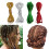 Metallic Twist Hair Rope Dreadlock Braid Accessory 1 piece 7