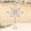 Glitter Hollow Star Christmas Tree Topper 1 Pack 6